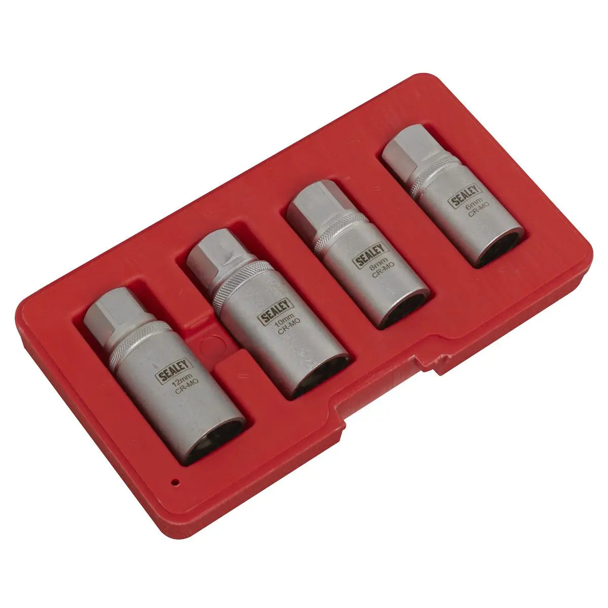 Sealey Stud Extractor Set 4pc 1/2"Sq Drive Metric 