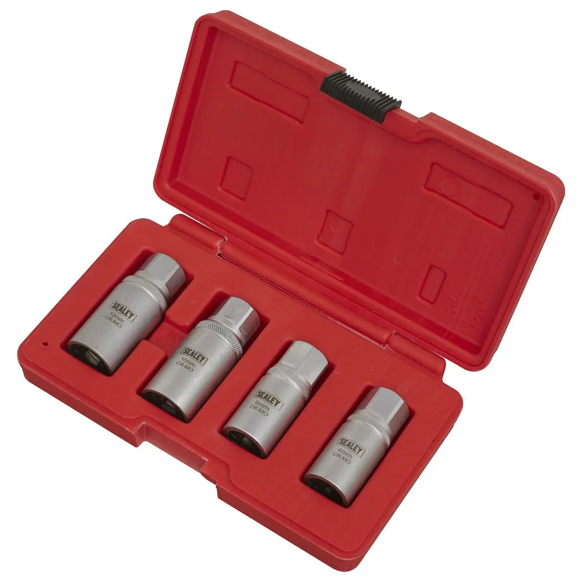 Sealey Stud Extractor Set 4pc 1/2"Sq Drive Metric 