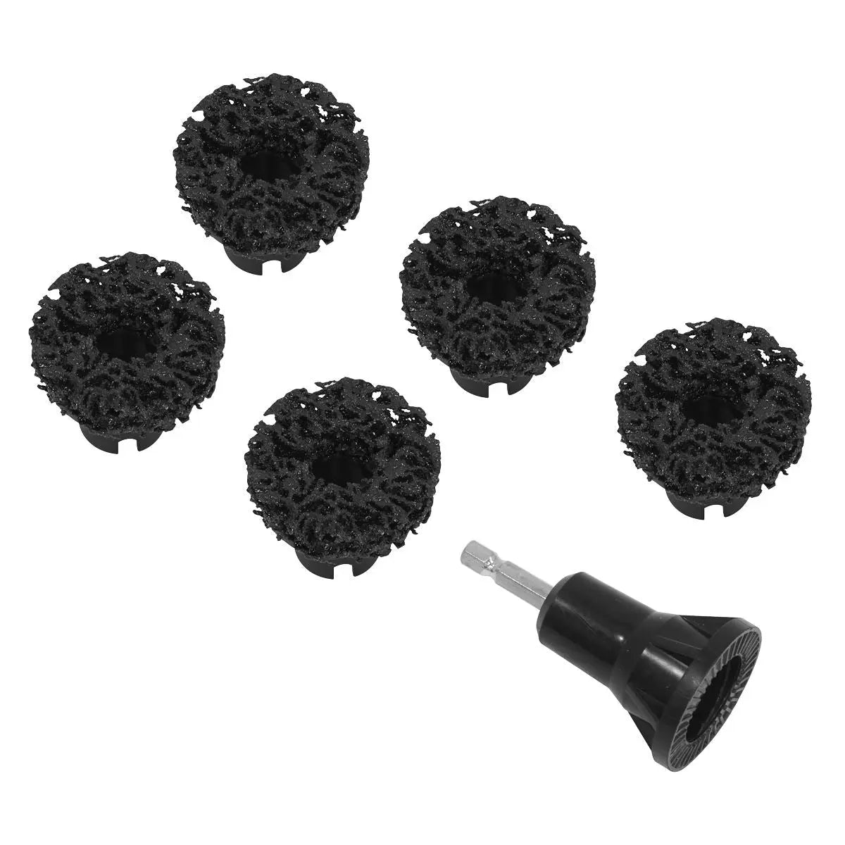 Sealey Stud Hub Cleaner Set 6pc  White Rose Tools