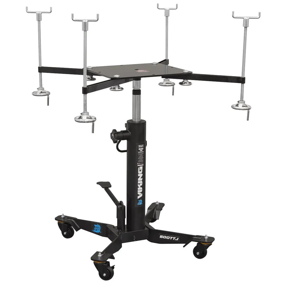 Sealey Subframe Cradle & 500kg Transmission Jack Combo - White Rose
