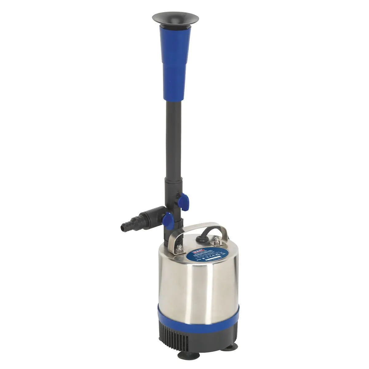 Sealey Submersible Pond Pump Stainless Steel 1750L/hr 230V 