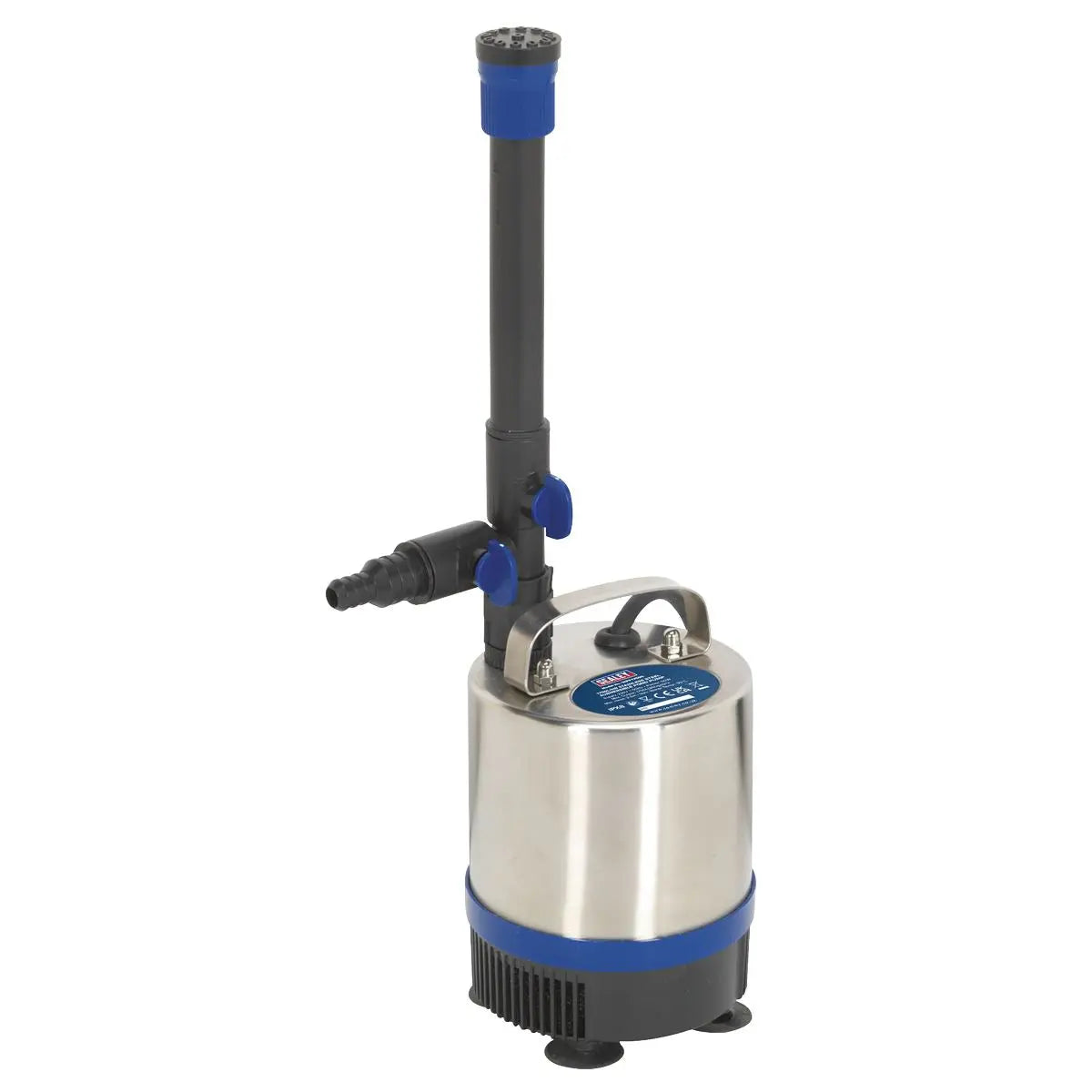 Sealey Submersible Pond Pump Stainless Steel 1750L/hr 230V 