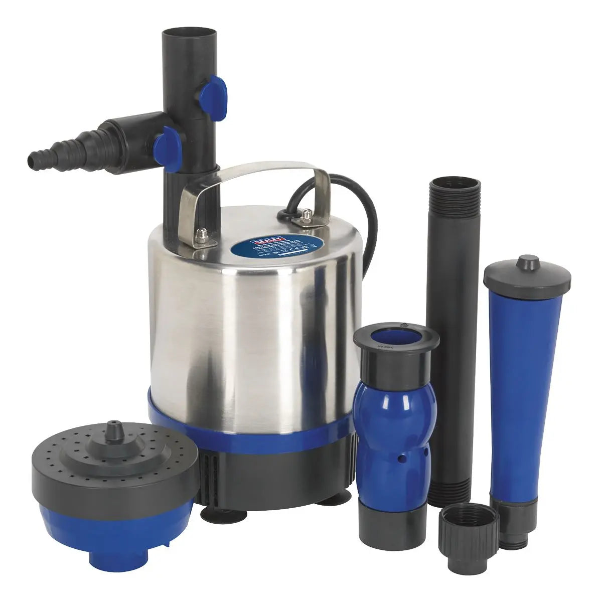 Sealey Submersible Pond Pump Stainless Steel 3000L/hr 230V 