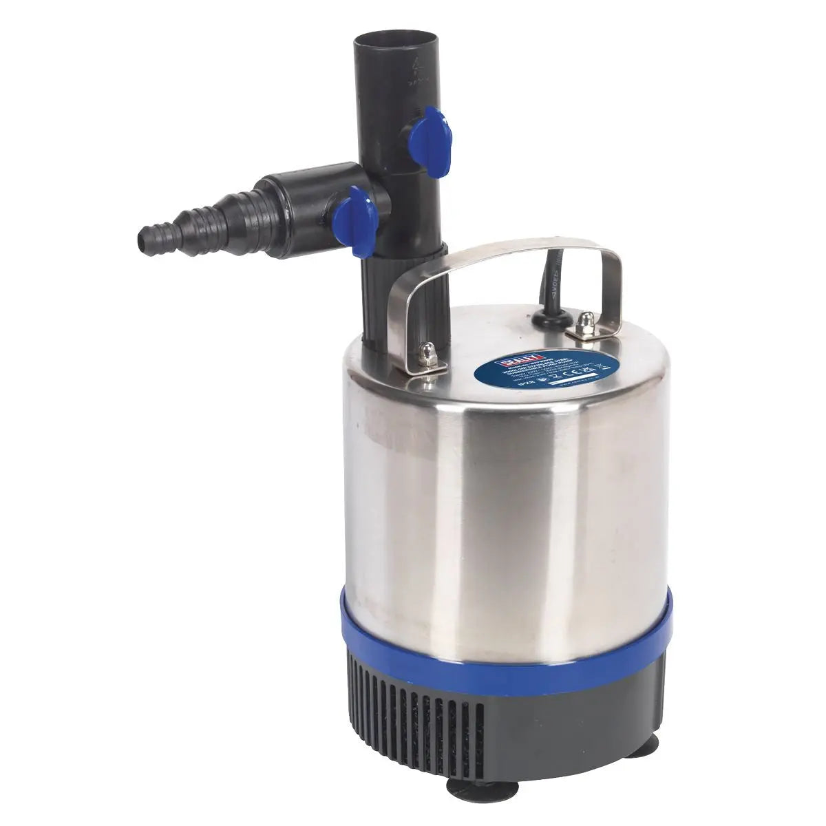 Sealey Submersible Pond Pump Stainless Steel 3000L/hr 230V 