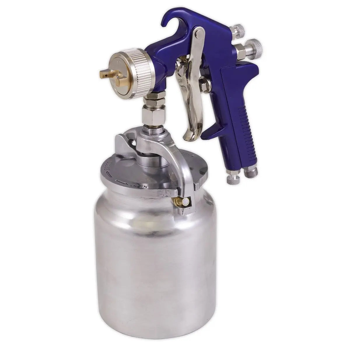 Sealey Suction Feed Spray Gun 1.7mm Set-Up 