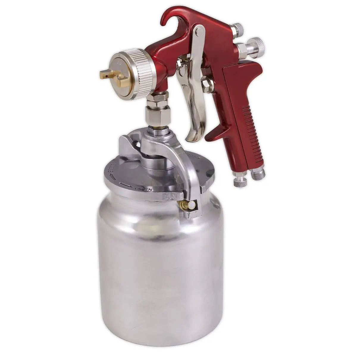 Sealey Suction Feed Spray Gun 2mm Set-Up 