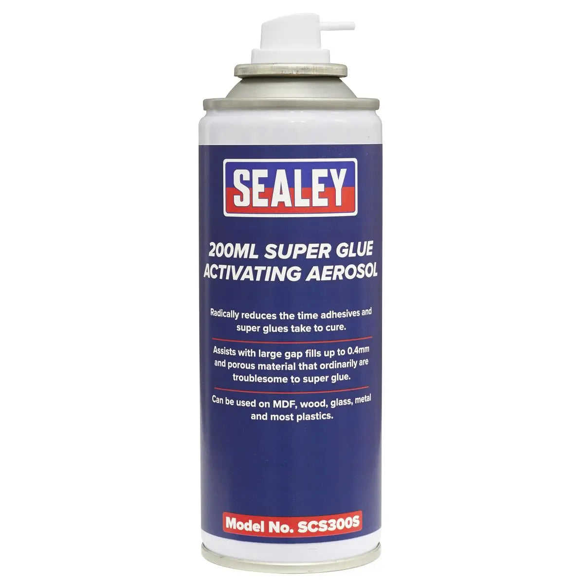 Sealey Super Glue Activating Aerosol 200ml 