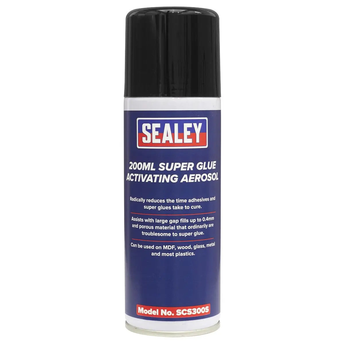 Sealey Super Glue Activating Aerosol 200ml Pack of 6 