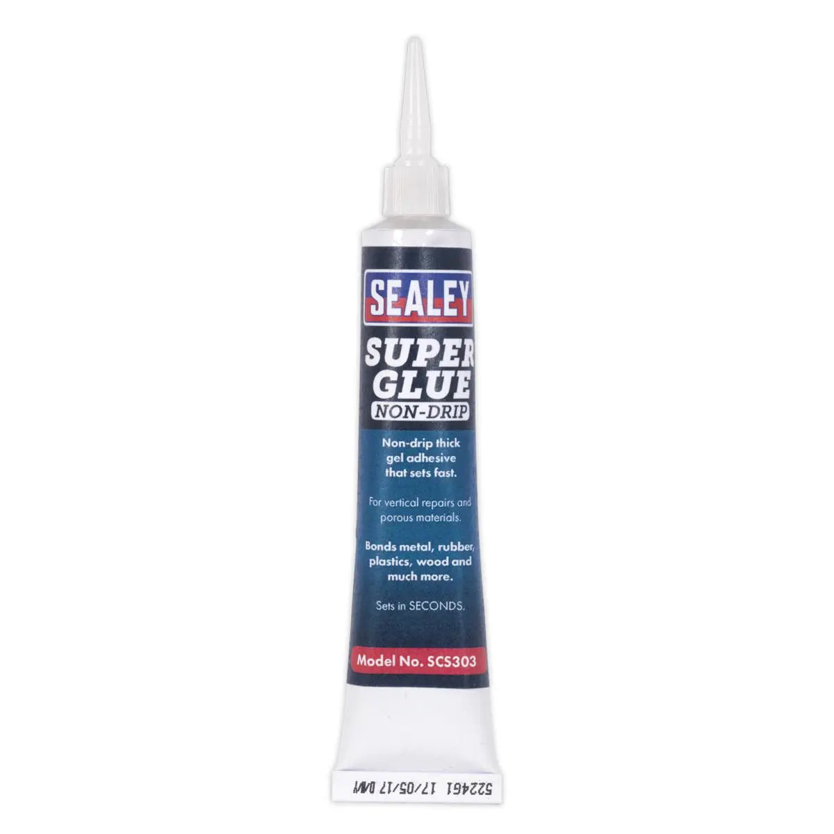 Sealey Super Glue Non-Drip Gel 20g Pack of 20 
