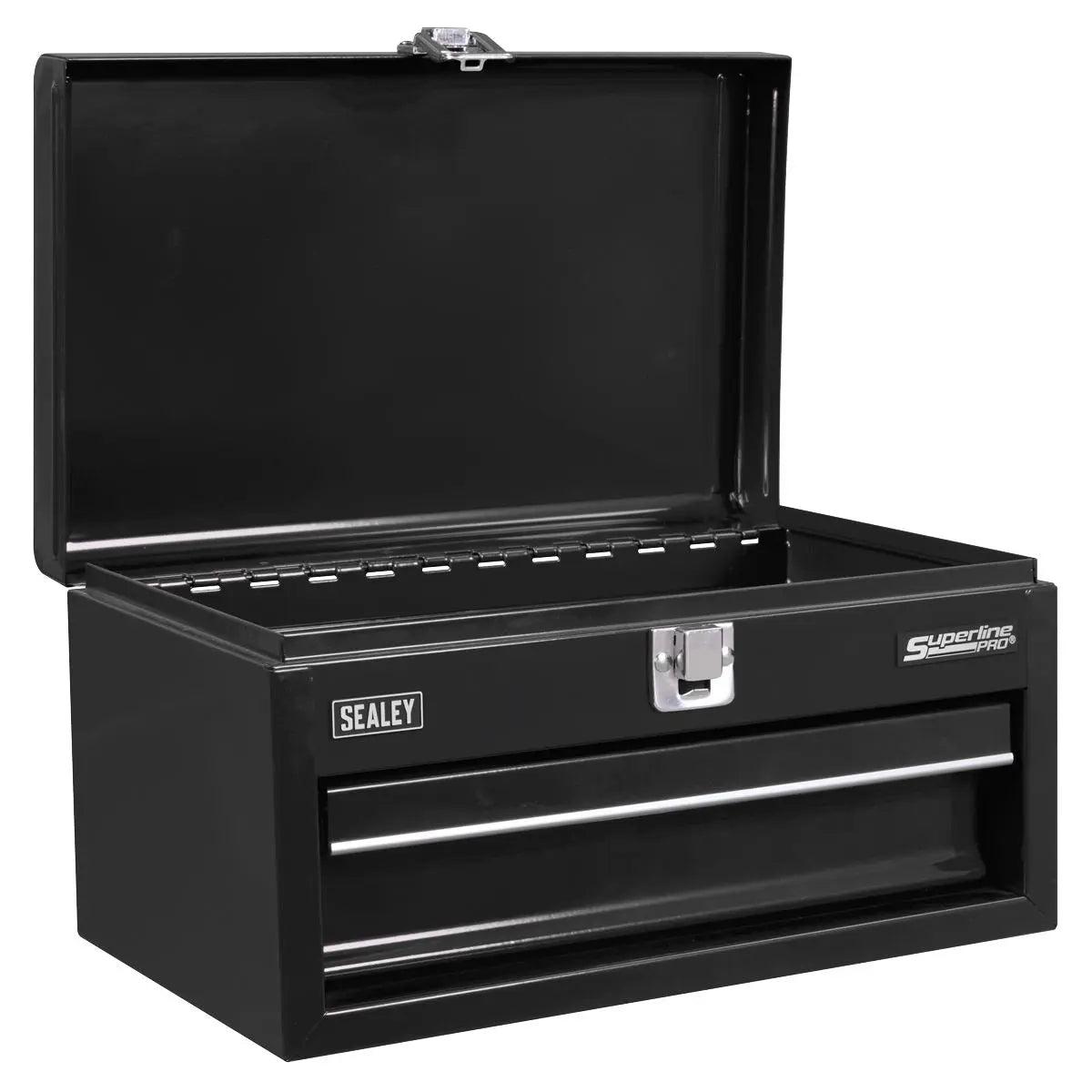 Sealey Superline Pro 1 Drawer Mini Toolbox Black  White Rose Tools
