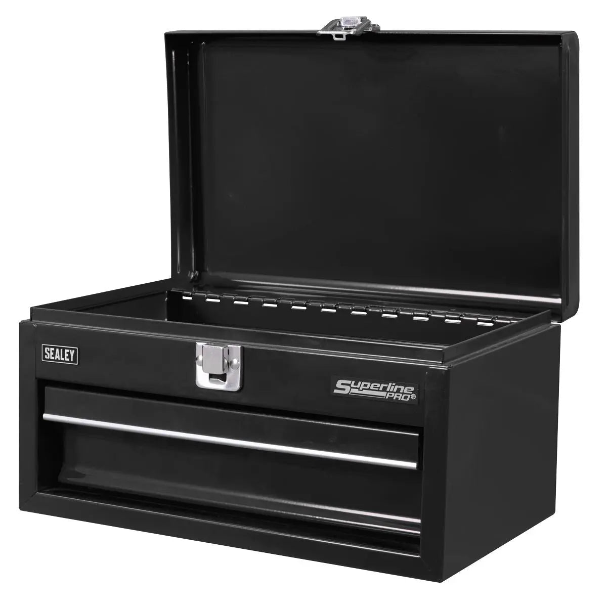 Sealey Superline Pro 1 Drawer Mini Toolbox Black  White Rose Tools