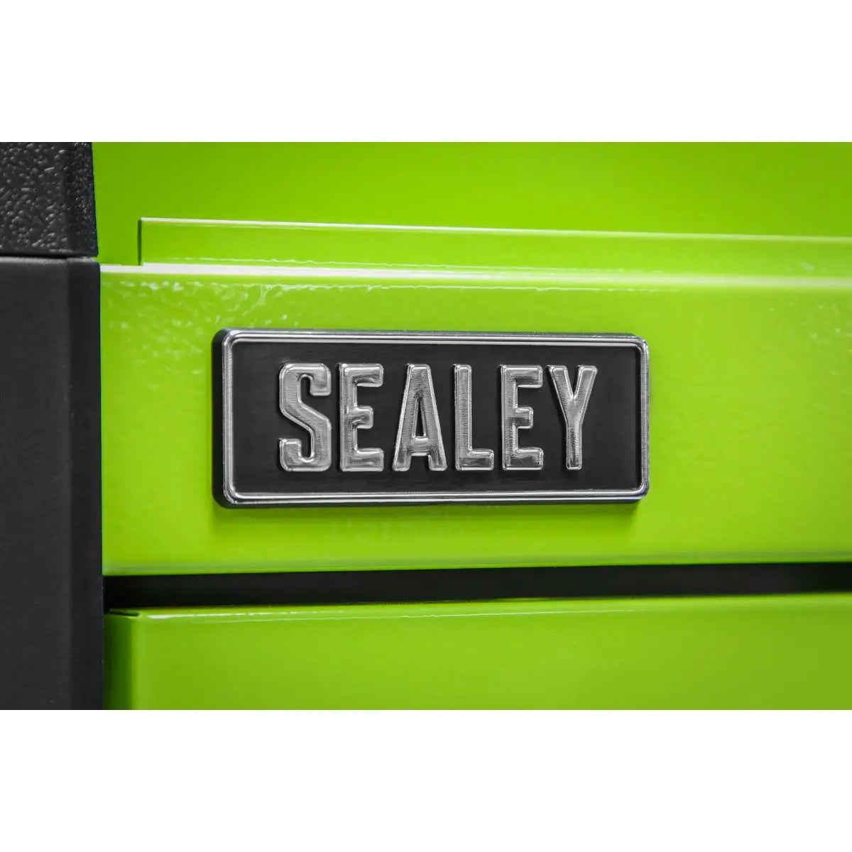 Sealey Superline Pro 4 Drawer Push-to-Open Topchest with Ball-Bearing Slides - Green 
