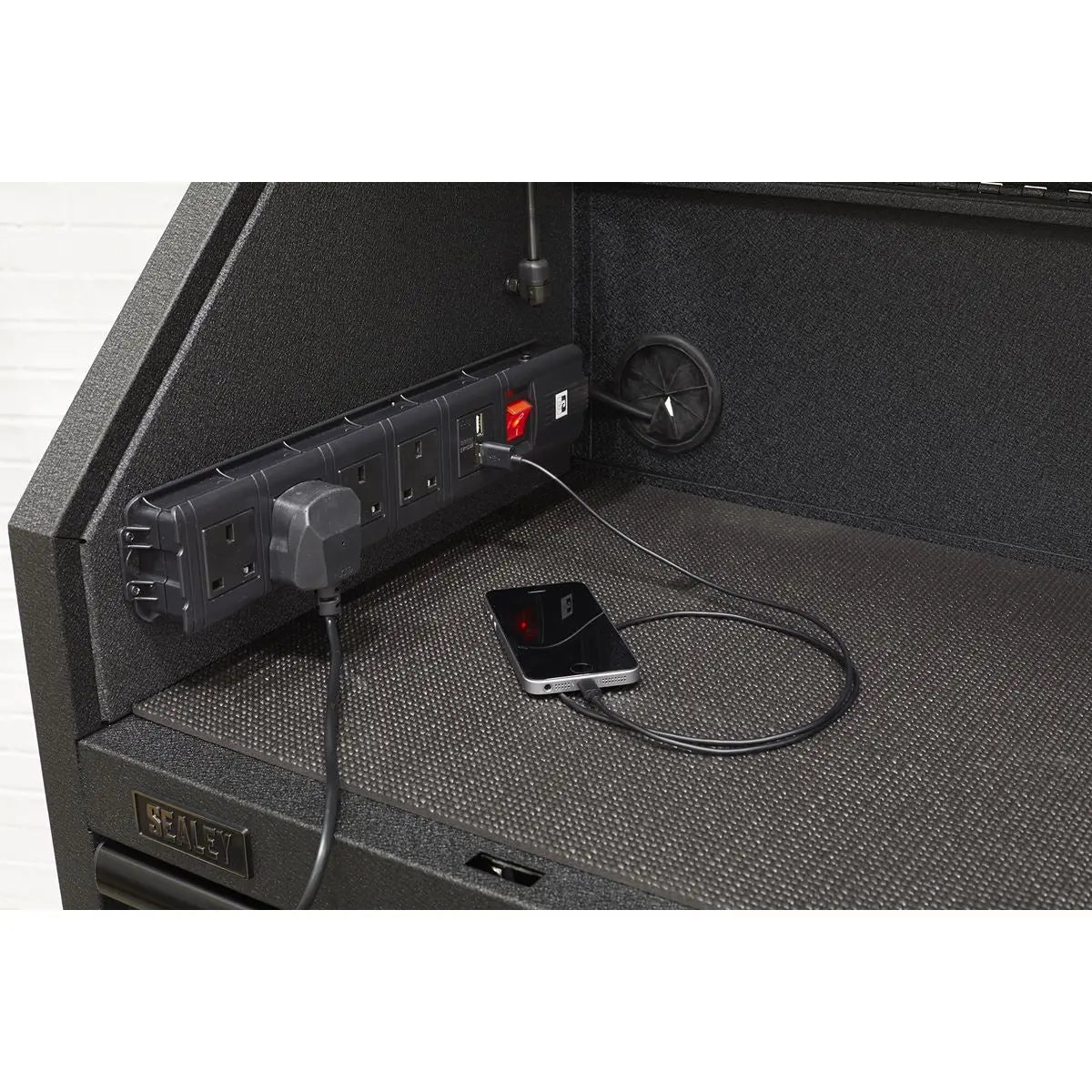 Sealey Superline Pro 9 Drawer Tool Chest Combination with Power Strip 