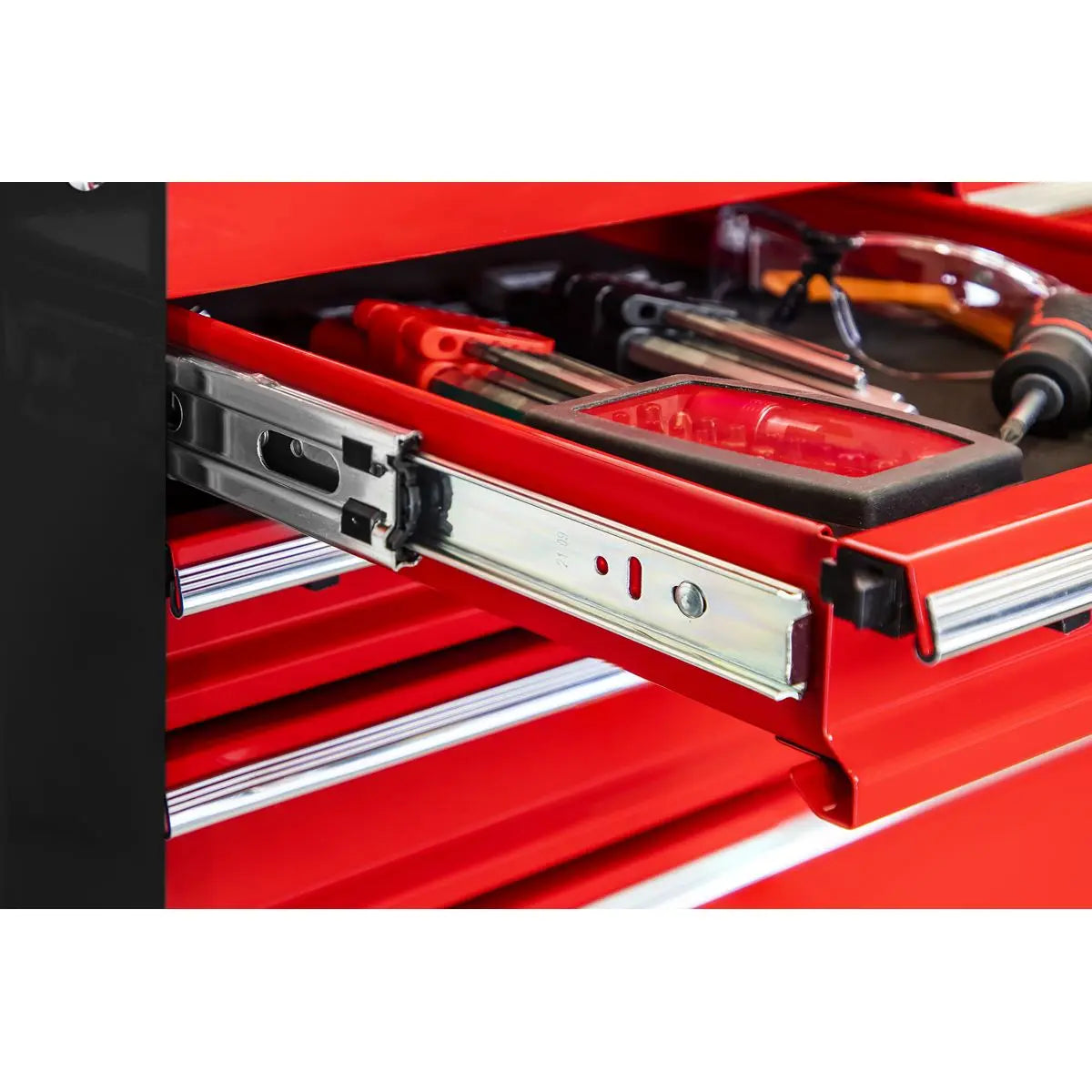 Sealey Superline Pro Heavy-Duty Mobile Tool & Parts Trolley with 5 Drawers & Lockable Top 