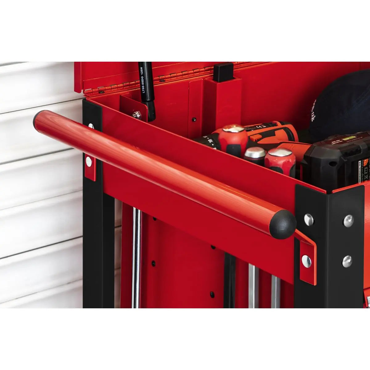 Sealey Superline Pro Heavy-Duty Mobile Tool & Parts Trolley with 5 Drawers & Lockable Top 