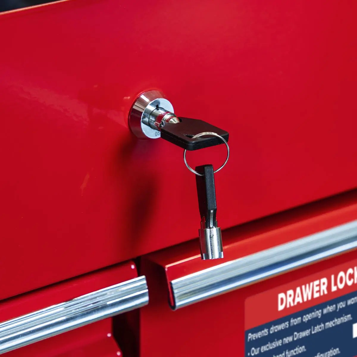 Sealey Superline Pro Heavy-Duty Mobile Tool & Parts Trolley with 5 Drawers & Lockable Top 