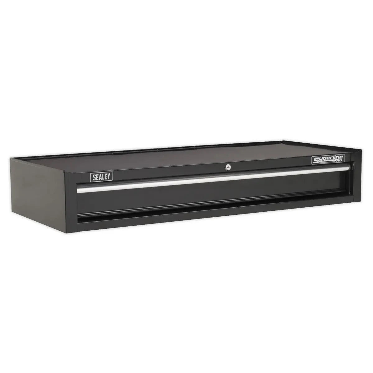 Sealey Superline Pro Mid-Box Tool Chest 1 Drawer with Ball-Bearing Slides Heavy-Duty- Black 