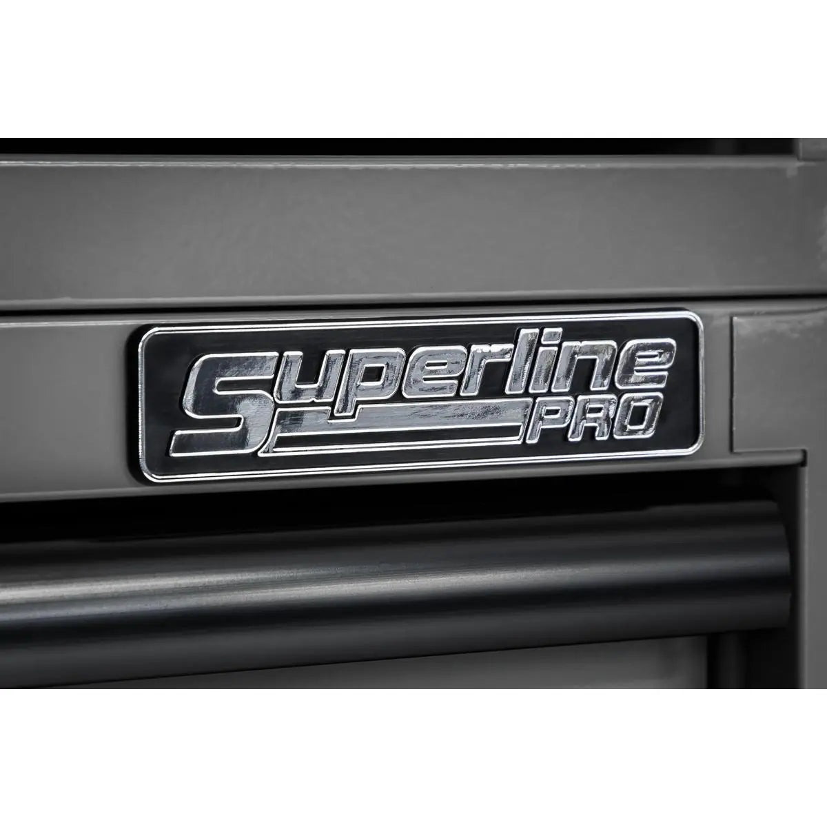 Sealey Superline Pro Mid-Box Tool Chest 2 Drawer with Ball-Bearing Slides - Grey/Black  White Rose Tools