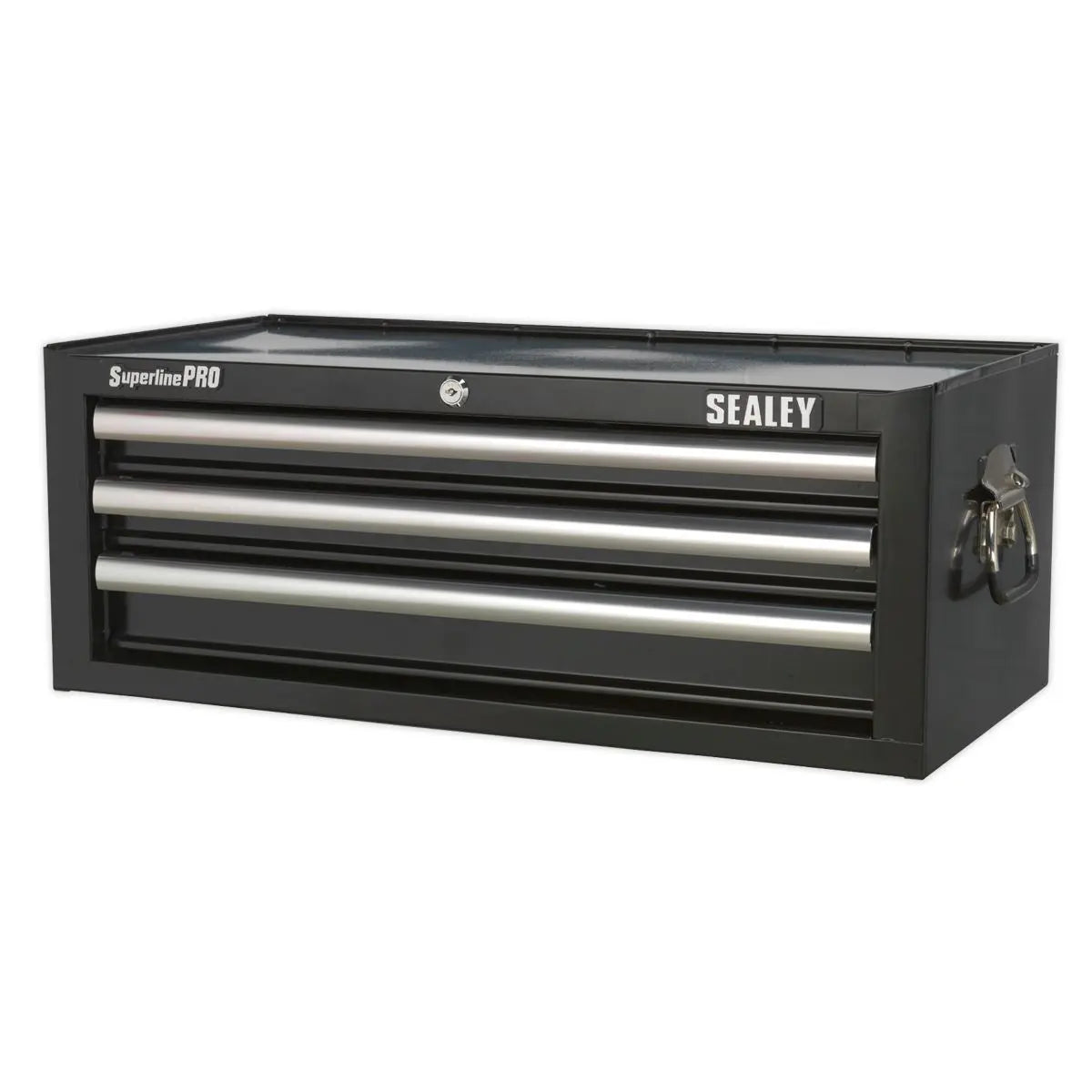Sealey Superline Pro Mid-Box Tool Chest 3 Drawer with Ball-Bearing Slides - Black 