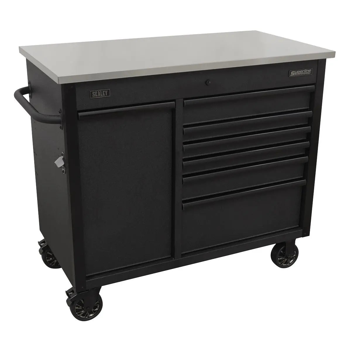 Sealey Superline Pro Mobile Tool Cabinet 1120mm with Power Tool Charging Drawer 