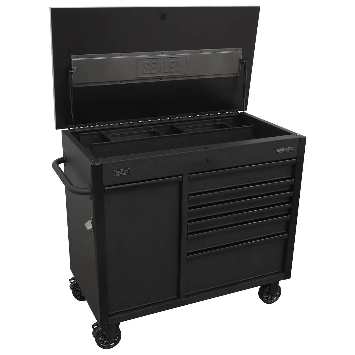 Sealey Superline Pro Mobile Tool Cabinet 1120mm with Power Tool Charging Drawer 