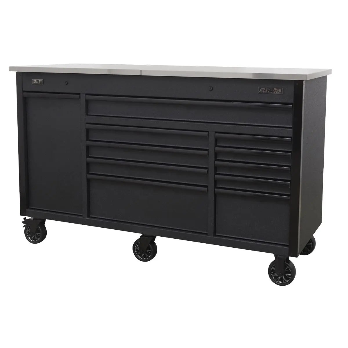 Sealey Superline Pro Mobile Tool Cabinet 1600mm with Power Tool Charging Drawer 