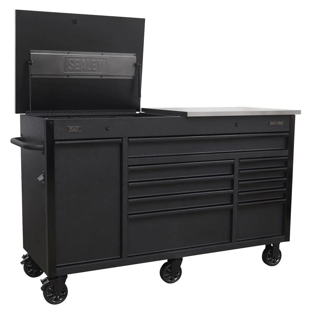 Sealey Superline Pro Mobile Tool Cabinet 1600mm with Power Tool Charging Drawer 