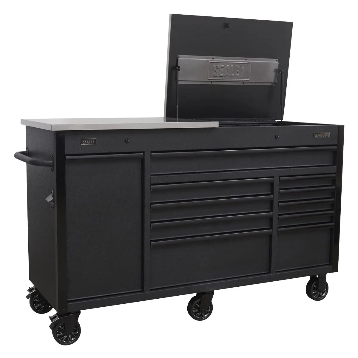 Sealey Superline Pro Mobile Tool Cabinet 1600mm with Power Tool Charging Drawer 