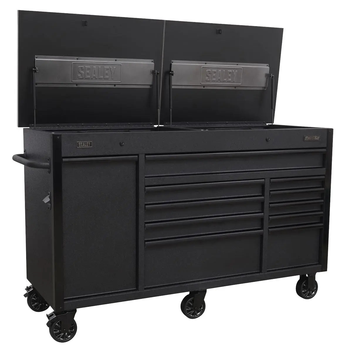 Sealey Superline Pro Mobile Tool Cabinet 1600mm with Power Tool Charging Drawer 