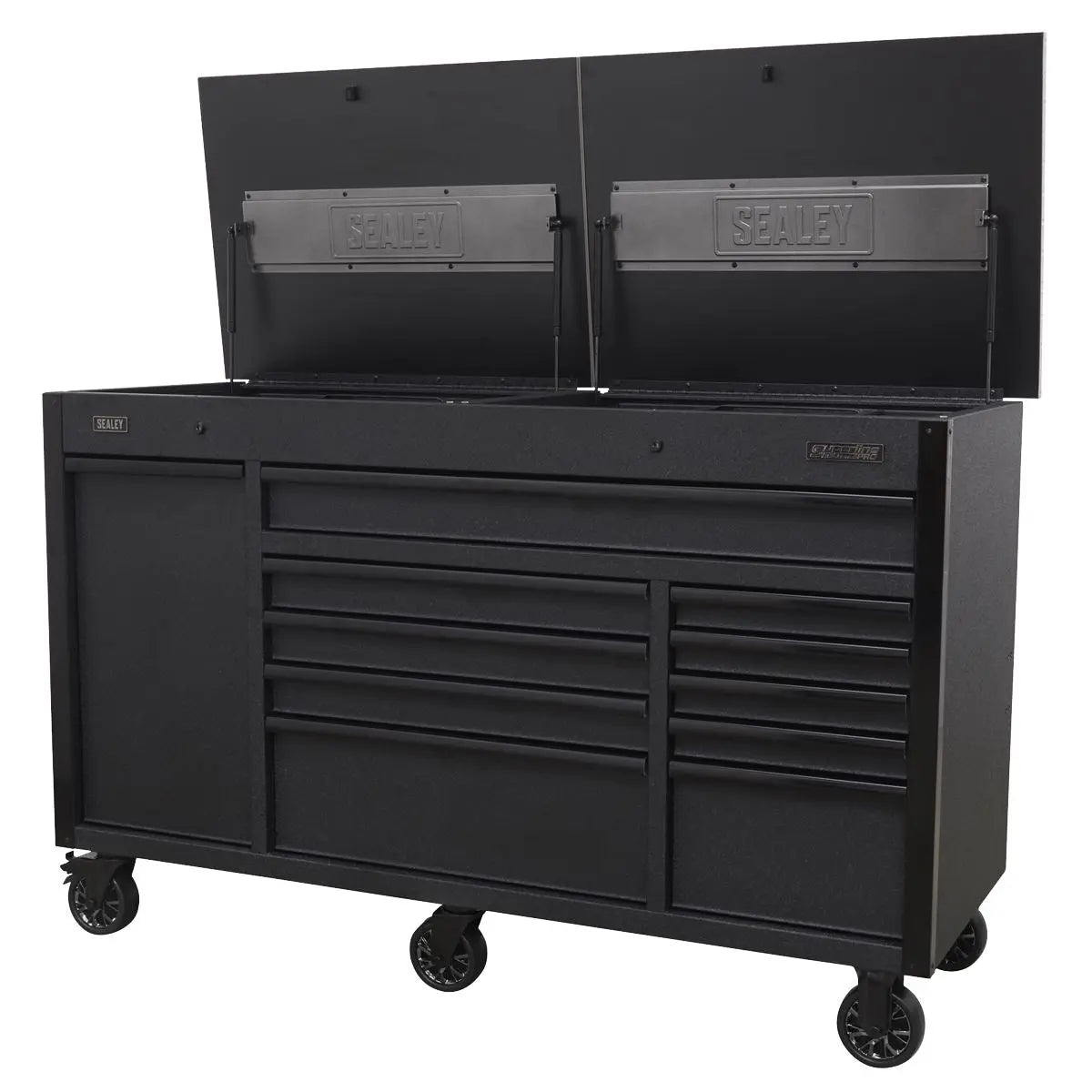 Sealey Superline Pro Mobile Tool Cabinet 1600mm with Power Tool Charging Drawer 