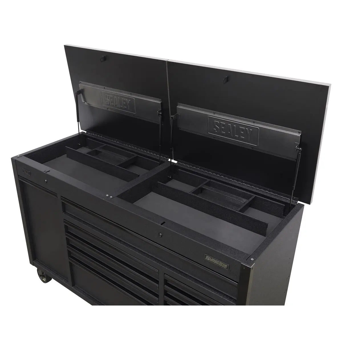 Sealey Superline Pro Mobile Tool Cabinet 1600mm with Power Tool Charging Drawer 