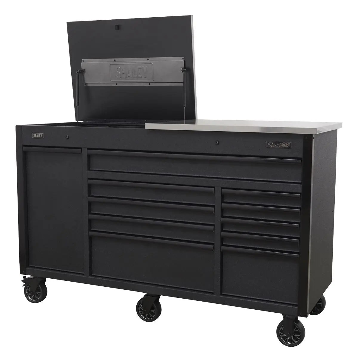 Sealey Superline Pro Mobile Tool Cabinet 1600mm with Power Tool Charging Drawer 