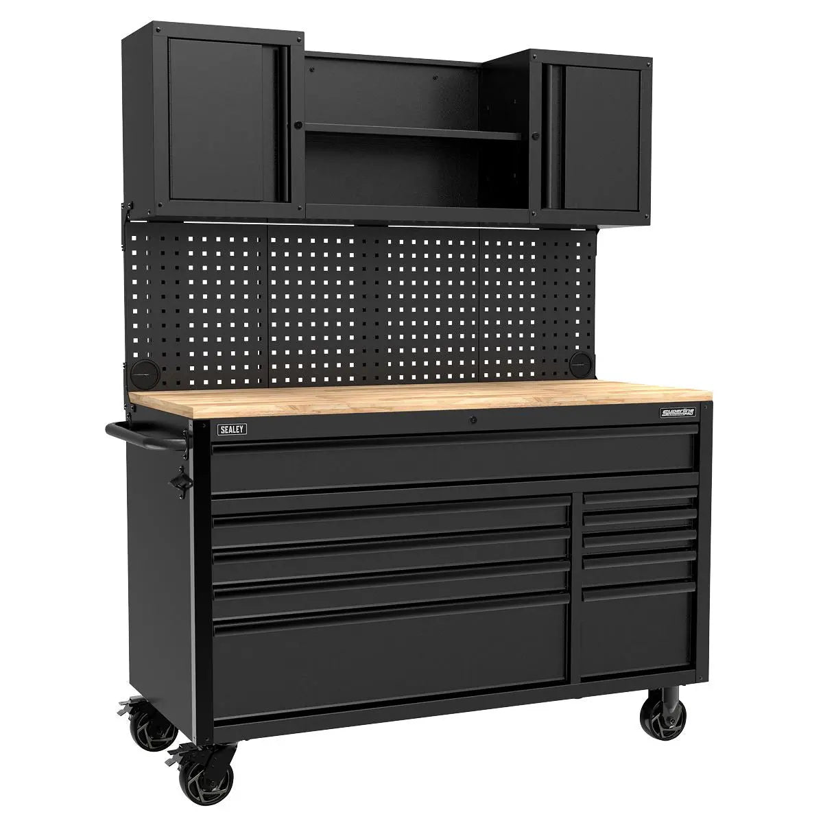 Sealey Superline Pro Mobile Workstation 10 Drawer  White Rose Tools