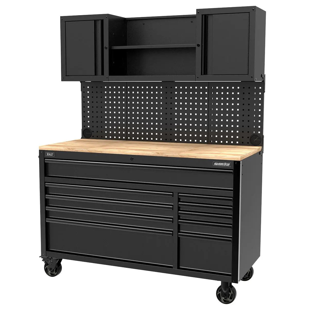 Sealey Superline Pro Mobile Workstation 10 Drawer  White Rose Tools