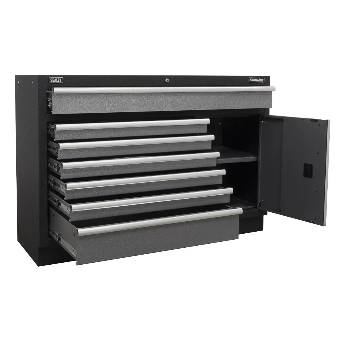 Sealey Superline Pro Modular 7 Drawer Floor Cabinet 1360mm 