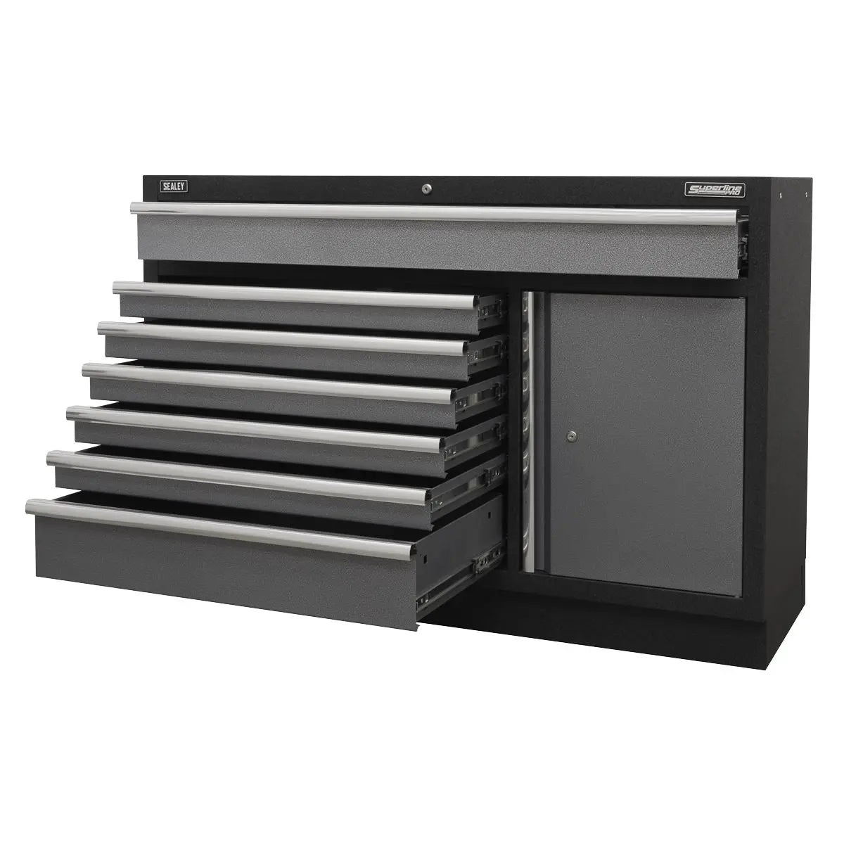 Sealey Superline Pro Modular 7 Drawer Floor Cabinet 1360mm 