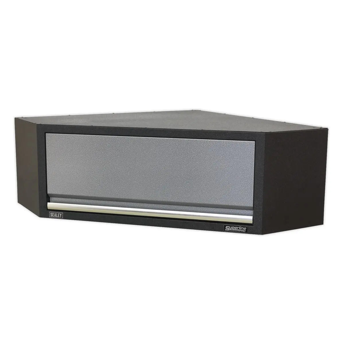 Sealey Superline Pro Modular Corner Wall Cabinet 865mm  White Rose Tools