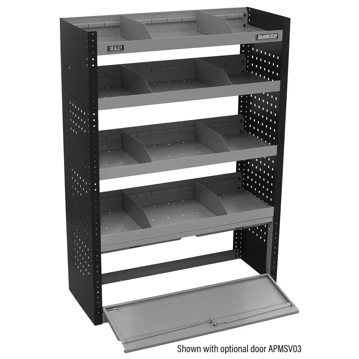 Sealey Superline Pro Modular Flat Shelf Van Storage Unit 925mm 