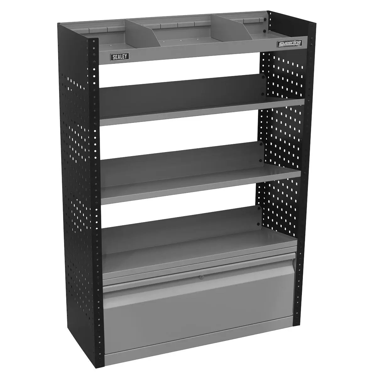 Sealey Superline Pro Modular Slanted Shelf Van Storage System 