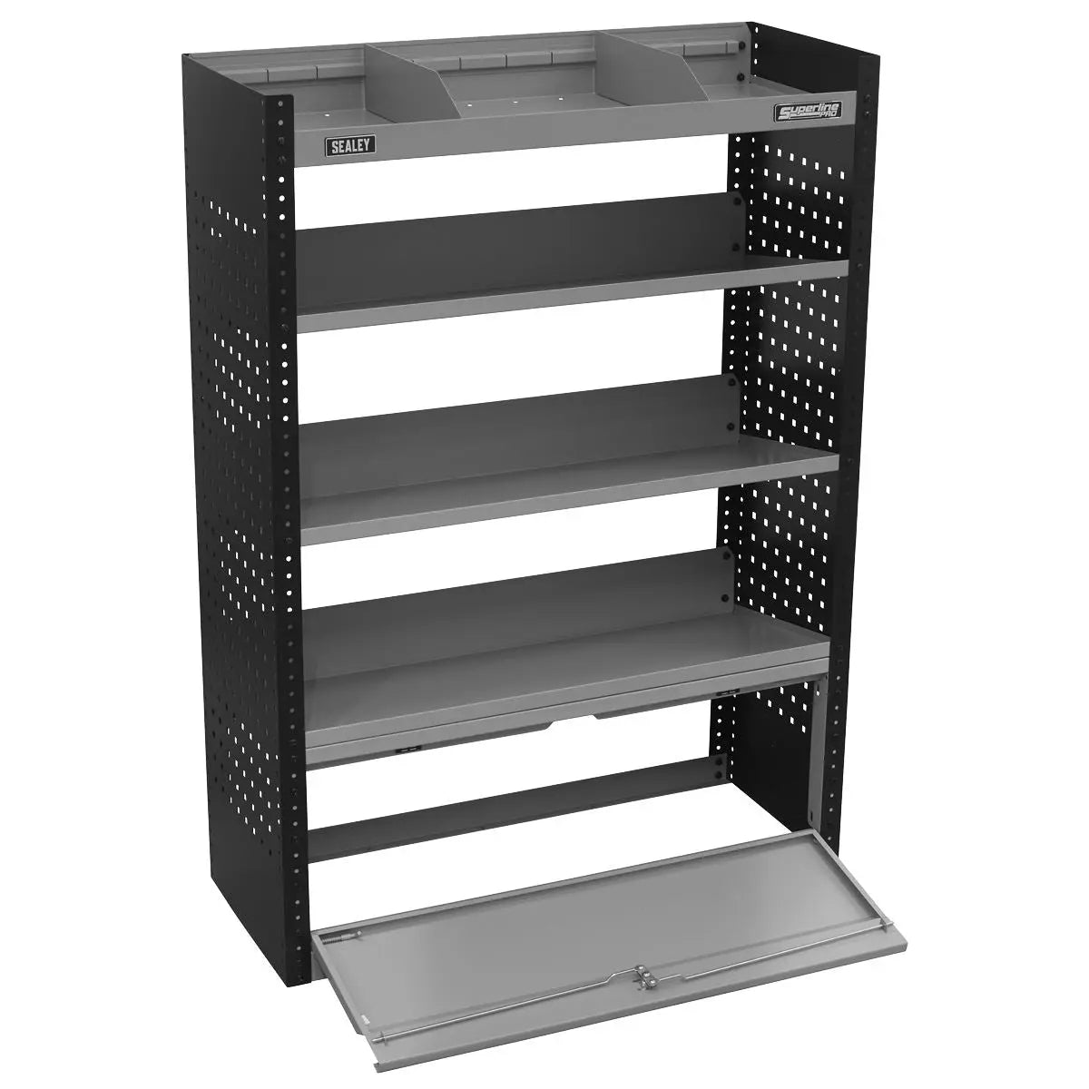 Sealey Superline Pro Modular Slanted Shelf Van Storage System 