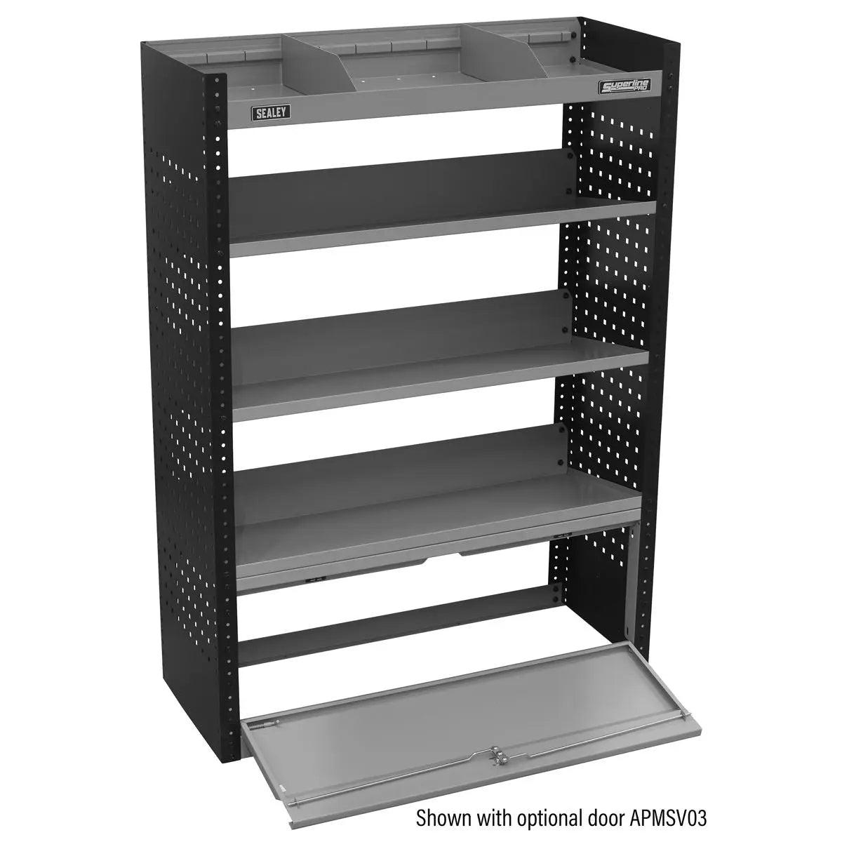 Sealey Superline Pro Modular Slanted Shelf Van Storage Unit 925mm 