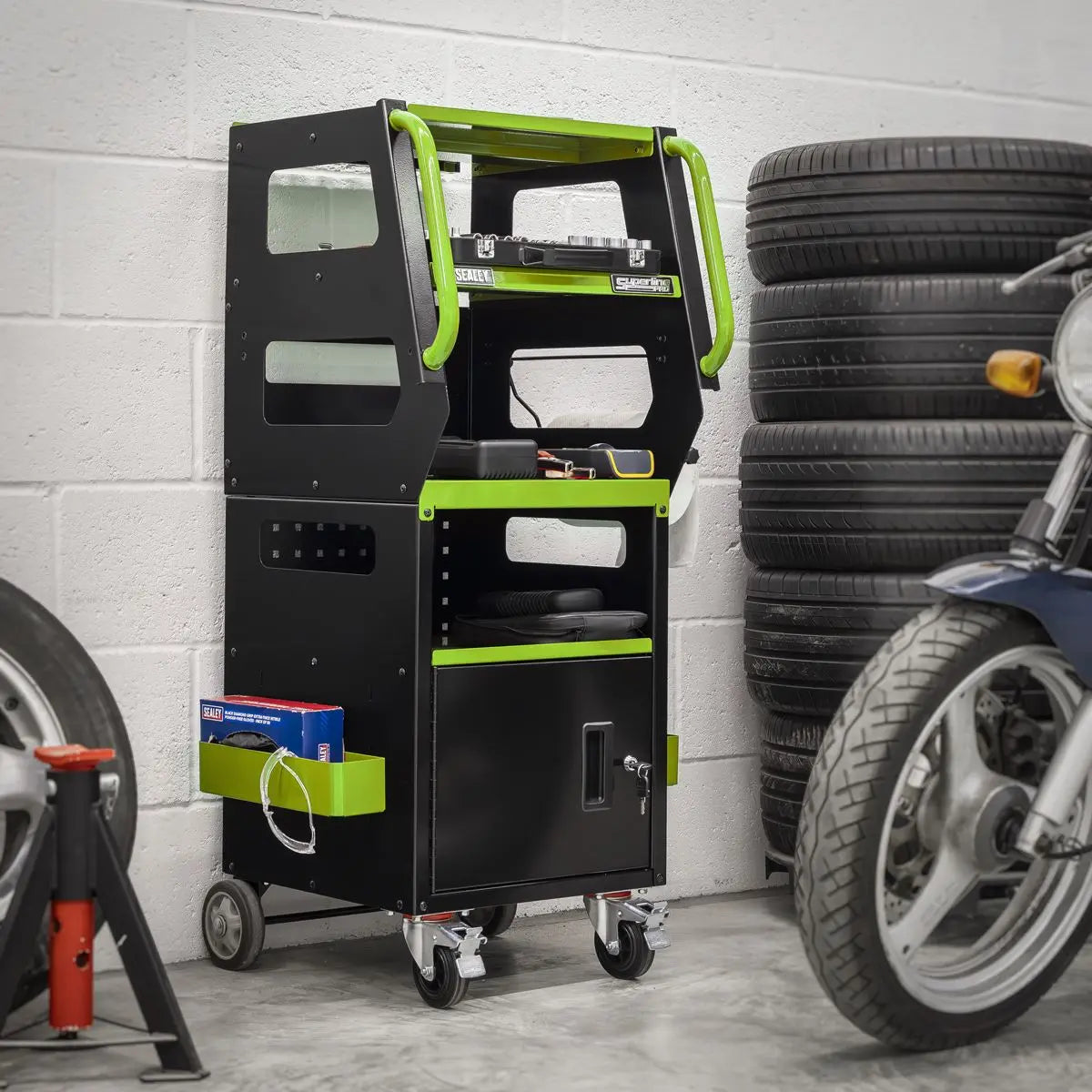 Sealey Superline Pro Multipurpose Trolley for Diagnostics 4-Level 