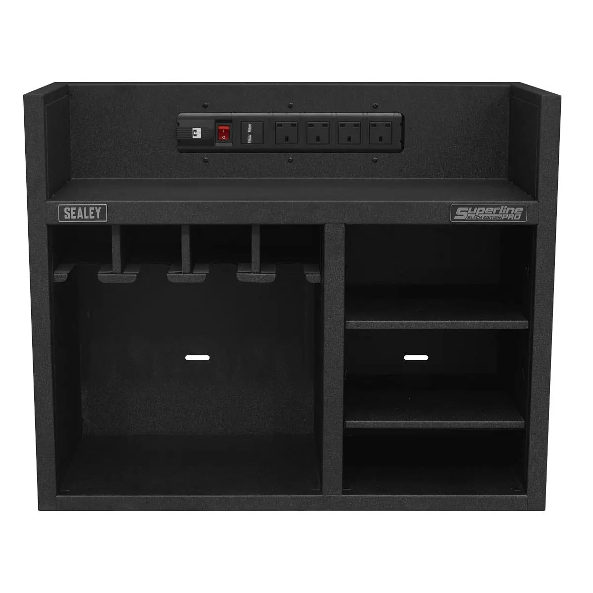 Sealey Superline Pro Power Tool Storage Rack with Power Strip 