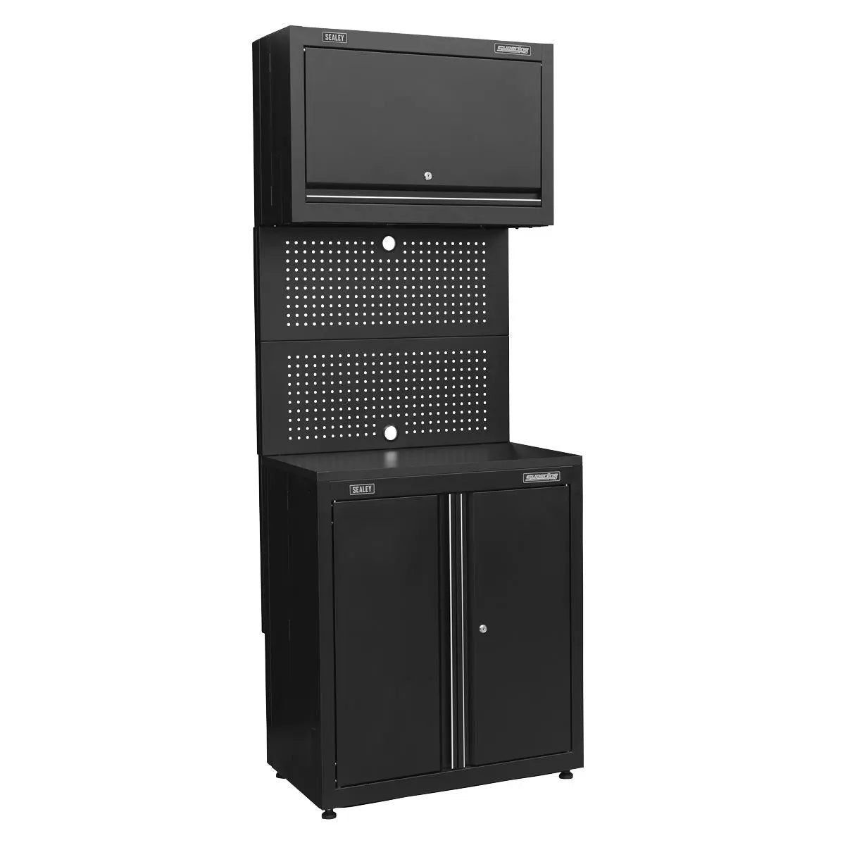 Sealey Superline Pro Rapid-Fit 2 Door Cabinet & Wall Cupboard 