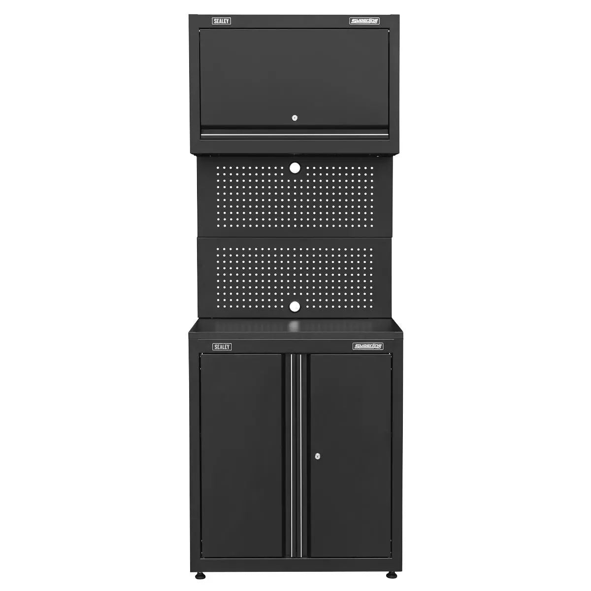 Sealey Superline Pro Rapid-Fit 2 Door Cabinet & Wall Cupboard 
