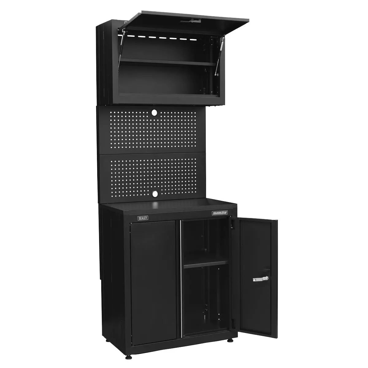Sealey Superline Pro Rapid-Fit 2 Door Cabinet & Wall Cupboard 