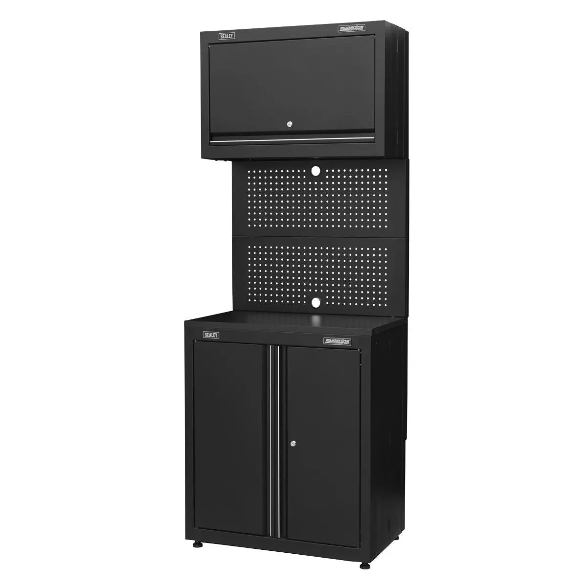 Sealey Superline Pro Rapid-Fit 2 Door Cabinet & Wall Cupboard 
