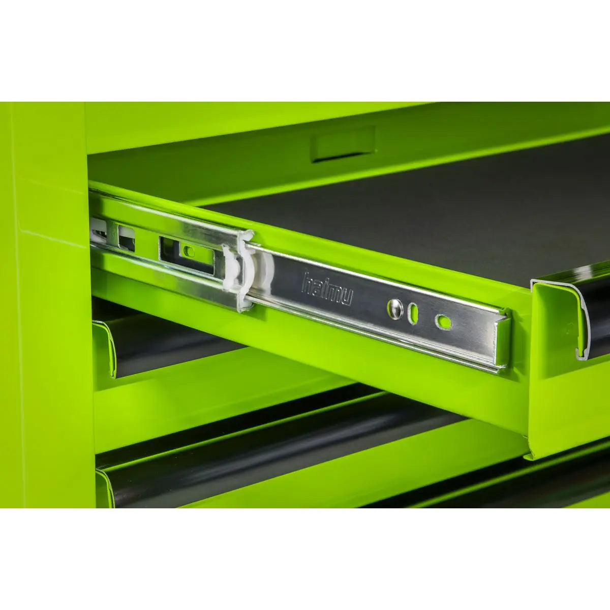 Sealey Superline Pro Rollcab 7 Drawer with Ball-Bearing Slides - Green/Black  White Rose Tools