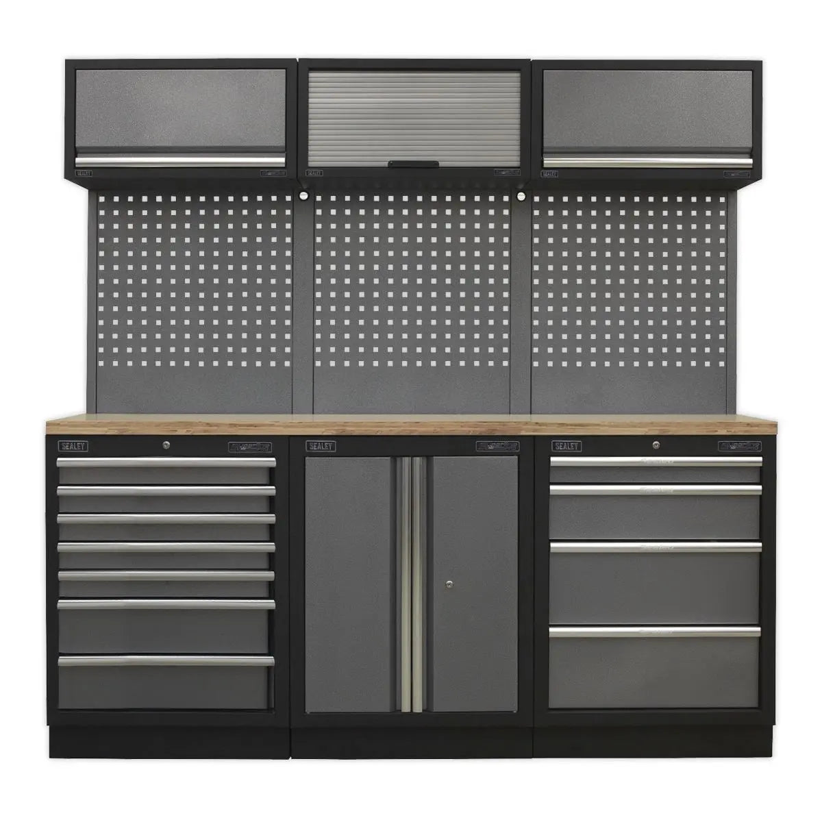 Sealey Superline Pro Superline PRO® 2.0m Storage System - Wood Worktop 