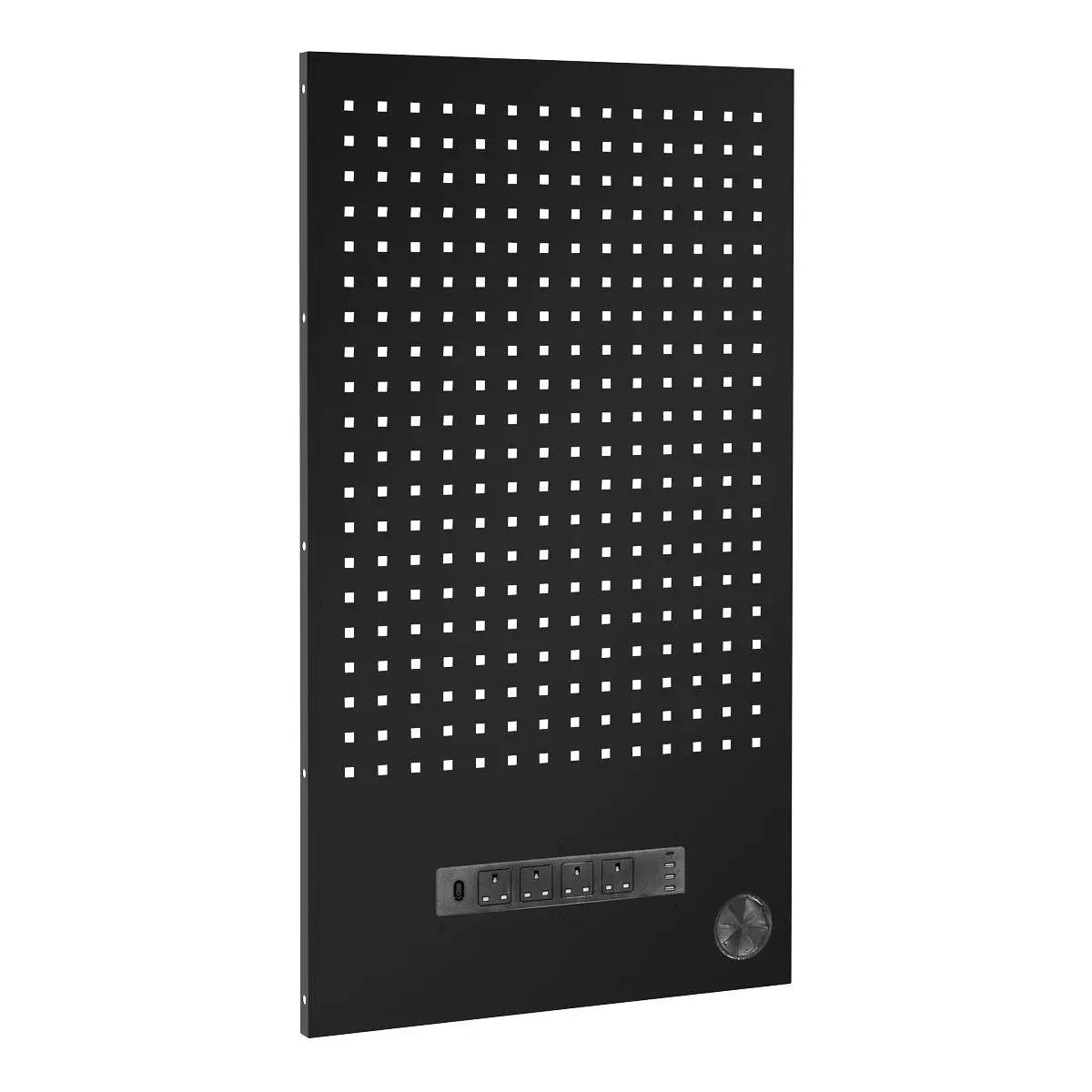 Sealey Superline Pro Superline PRO® Black Edition Modular Back Panel with Power Bar 600mm  White Rose Tools